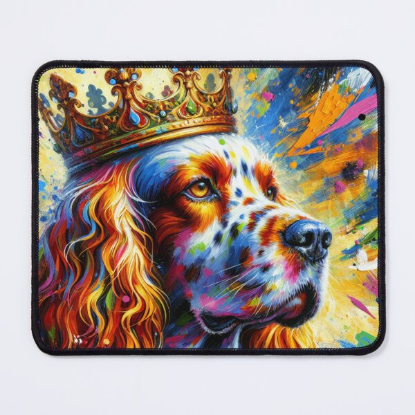 Item preview, English Setter with a Crown designed and sold by MyCozyCorner24.