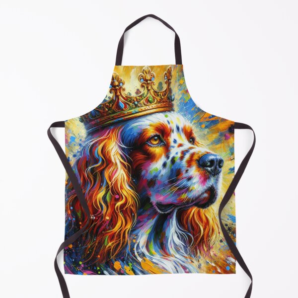 Item preview, English Setter with a Crown designed and sold by MyCozyCorner24.