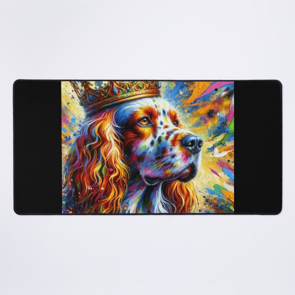 Item preview, English Setter with a Crown designed and sold by MyCozyCorner24.