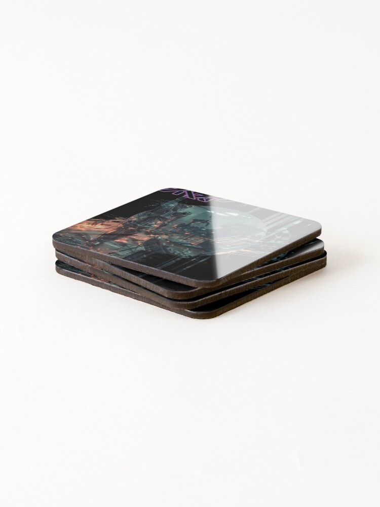 Thumbnail 4 of 5, Coasters (Set of 4), The Last Algorithm designed and sold by Darpsyx.