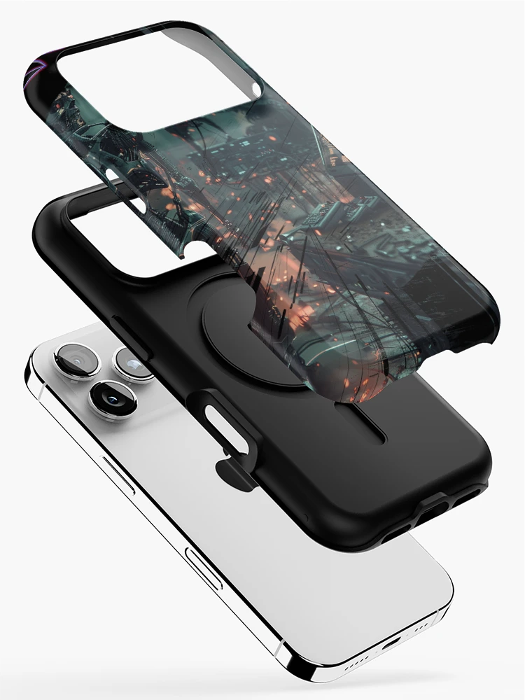 Thumbnail 2 of 4, iPhone Case, The Last Algorithm designed and sold by Darpsyx.