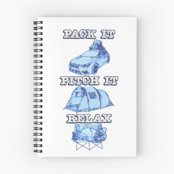 Item preview, Pack it, Pitch it, Relax - Blue Medium Tent designed and sold by BeccaAelishe.