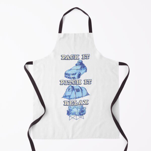 Item preview, Pack it, Pitch it, Relax - Blue Medium Tent designed and sold by BeccaAelishe.