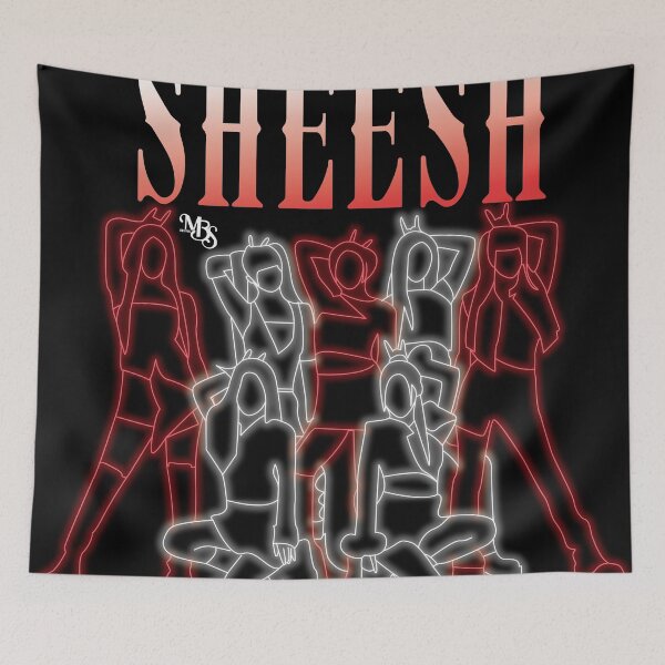 Item preview, LED design inspired by the group BMONSTER in the SHEESH era  designed and sold by mbs-desing.