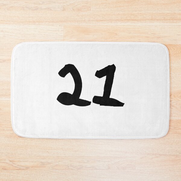 Item preview, 21, twenty-one, black, ninja designed and sold by Numbers-Art.