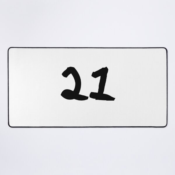 Item preview, 21, twenty-one, black, ninja designed and sold by Numbers-Art.