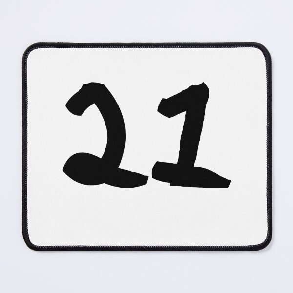 Item preview, 21, twenty-one, black, ninja designed and sold by Numbers-Art.