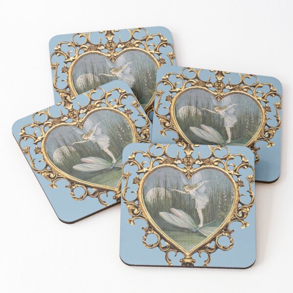 Item preview, Heart-Framed Dragonfly Fairy designed and sold by HeyGurlHe.