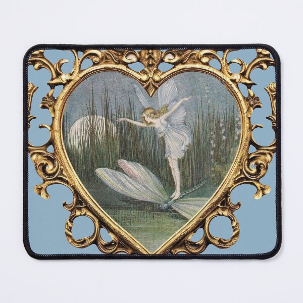 Item preview, Heart-Framed Dragonfly Fairy designed and sold by HeyGurlHe.
