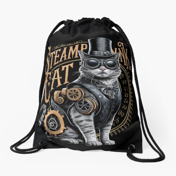 Aperçu de l'œuvre Chat steampunk créée et vendue par cu-animals-te.