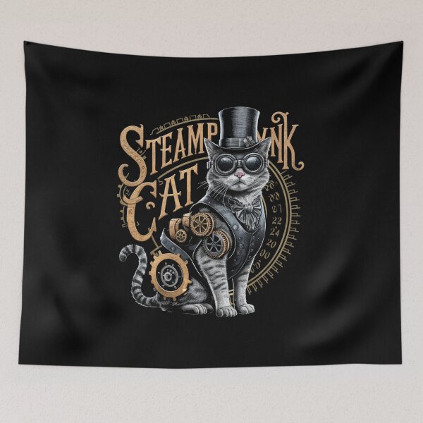Item preview, Steampunk cat designed and sold by cu-animals-te.