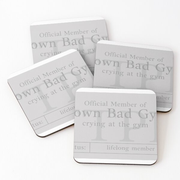 Item preview, Down Bad Gym Membership TTPD designed and sold by Chckncrmmchn.