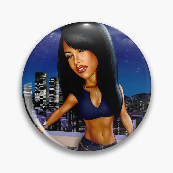 Item preview, Aaliyah Cartoon Caricature - CelebToonz designed and sold by basedhuman.