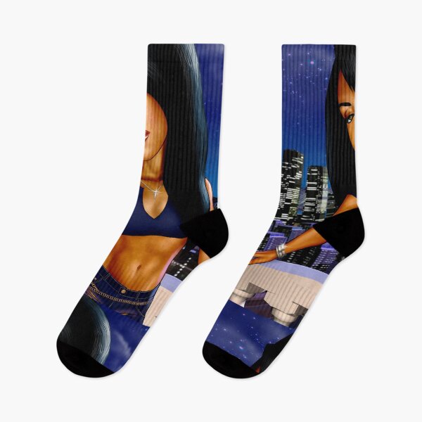 Item preview, Aaliyah Cartoon Caricature - CelebToonz designed and sold by basedhuman.