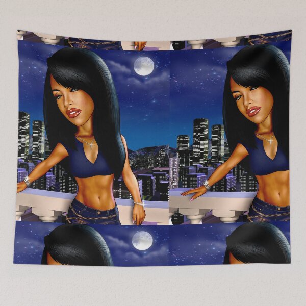 Item preview, Aaliyah Cartoon Caricature - CelebToonz designed and sold by basedhuman.