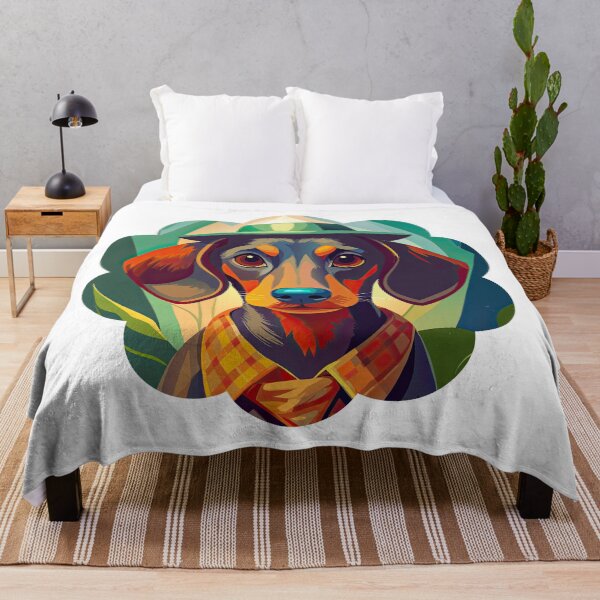 Item preview, Sticker T-shirt Design: Dachshund Portrait designed and sold by ForeverPrintsOK.