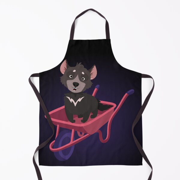 Item preview, Cheerful Tasmanian devil on a wheelbarrow designed and sold by MargoMalej.