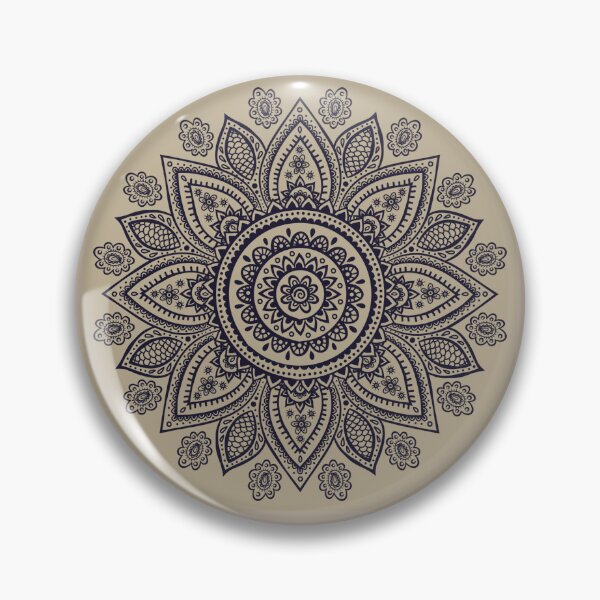 Item preview, Mandala in beige-black designed and sold by AnnabellaRh.