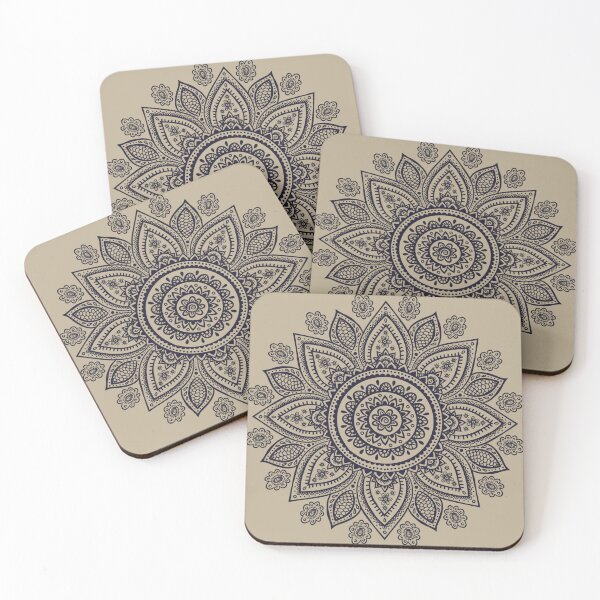 Item preview, Mandala in beige-black designed and sold by AnnabellaRh.
