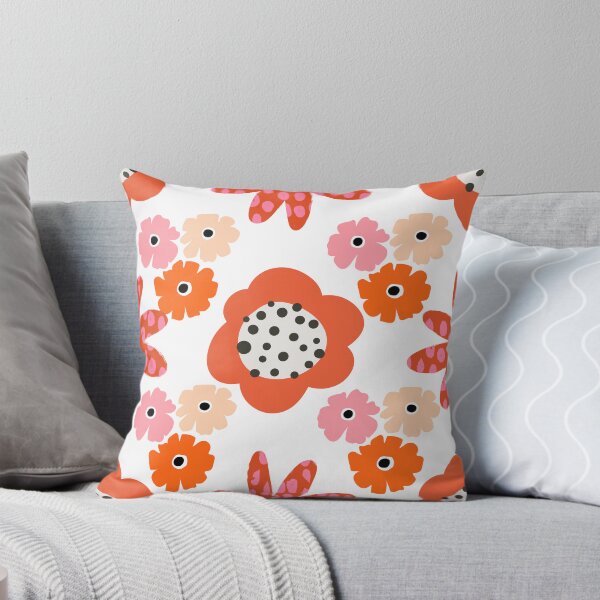 Item preview, Florales verano naranja  designed and sold by Firstdot.