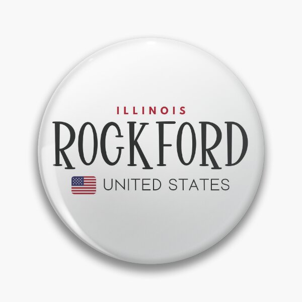 Item preview, Rockford - Illinois - Estados Unidos designed and sold by StudioRedKoala.