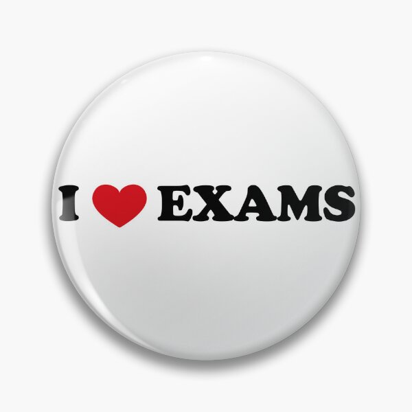 Item preview, I love exams designed and sold by EmeraldeaArt.