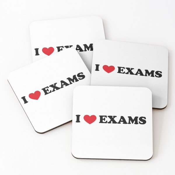 Item preview, I love exams designed and sold by EmeraldeaArt.