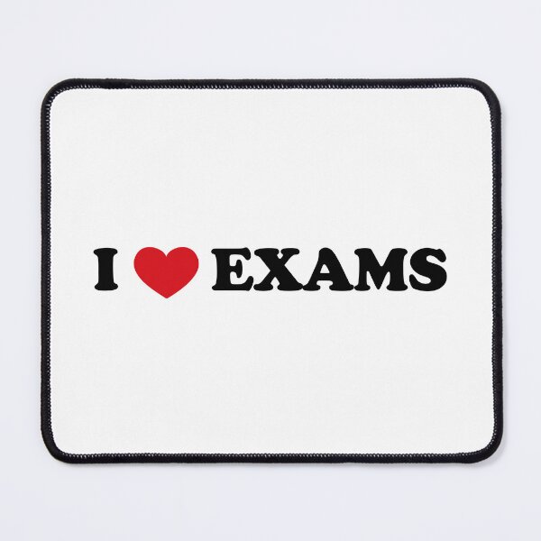 Item preview, I love exams designed and sold by EmeraldeaArt.