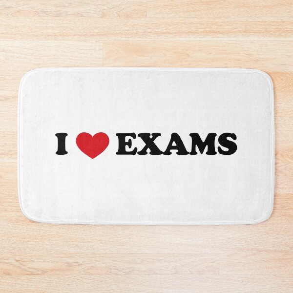 Item preview, I love exams designed and sold by EmeraldeaArt.