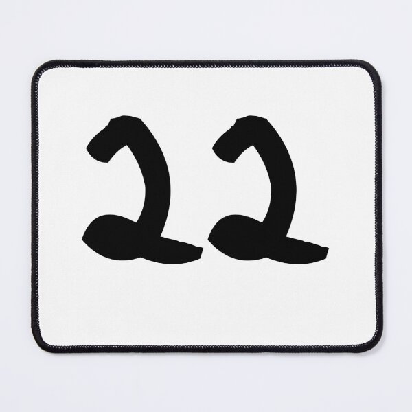 Item preview, 22, twenty-two, black, ninja designed and sold by Numbers-Art.