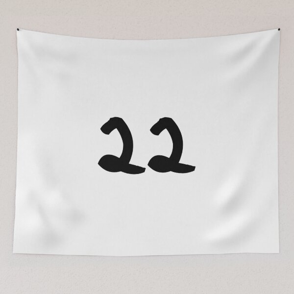 Item preview, 22, twenty-two, black, ninja designed and sold by Numbers-Art.