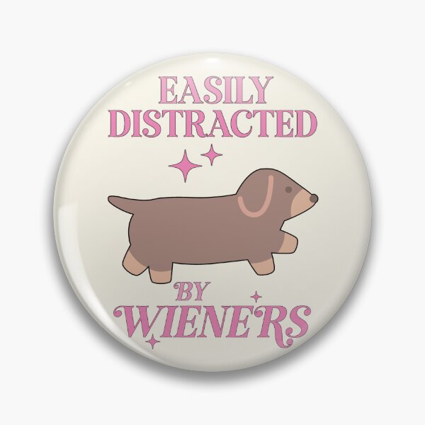 Item preview, Distracted by Wieners designed and sold by Caring Hearts.