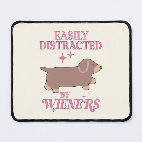 Item preview, Distracted by Wieners designed and sold by Caring Hearts.