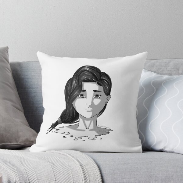 Item preview, Girl with hair turning into a paint brush (nb) designed and sold by AssortedDrawings.