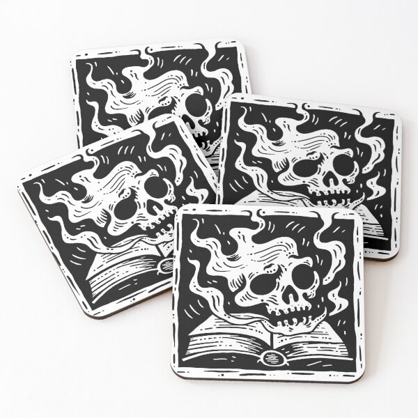 Item preview, Fiery Skull Book designed and sold by Dream-Whisper.