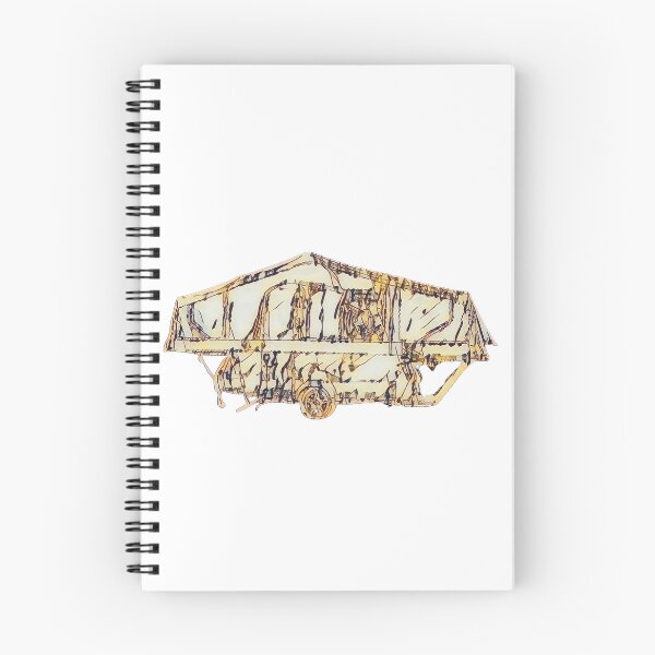 Item preview, Gold and Brown Folding Caravan designed and sold by BeccaAelishe.