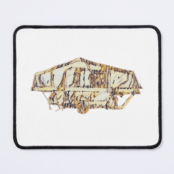 Item preview, Gold and Brown Folding Caravan designed and sold by BeccaAelishe.