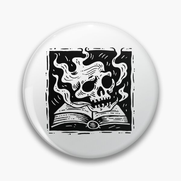 Item preview, Fiery Skull Book designed and sold by Dream-Whisper.