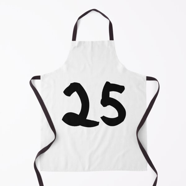 Item preview, 25, twenty-five, black, ninja designed and sold by Numbers-Art.