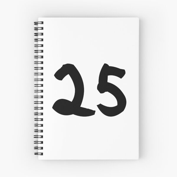 Item preview, 25, twenty-five, black, ninja designed and sold by Numbers-Art.