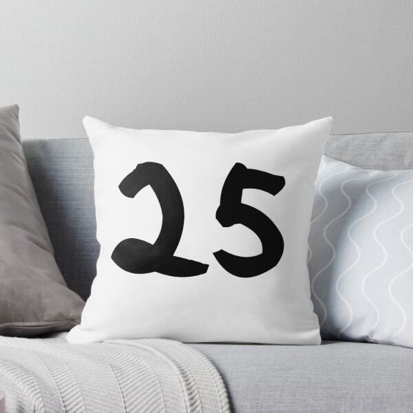 Item preview, 25, twenty-five, black, ninja designed and sold by Numbers-Art.