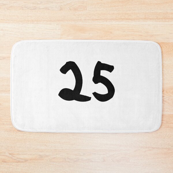 Item preview, 25, twenty-five, black, ninja designed and sold by Numbers-Art.