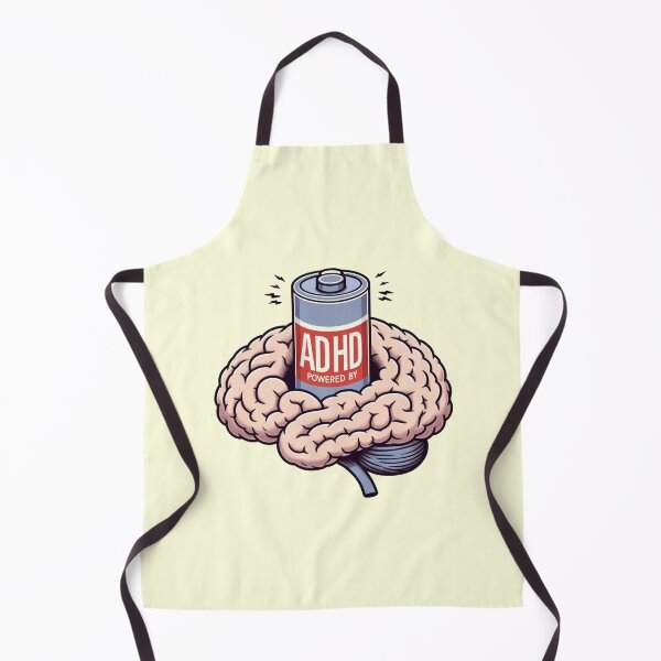 Item preview, Powered by ADHD designed and sold by Vkinsify.
