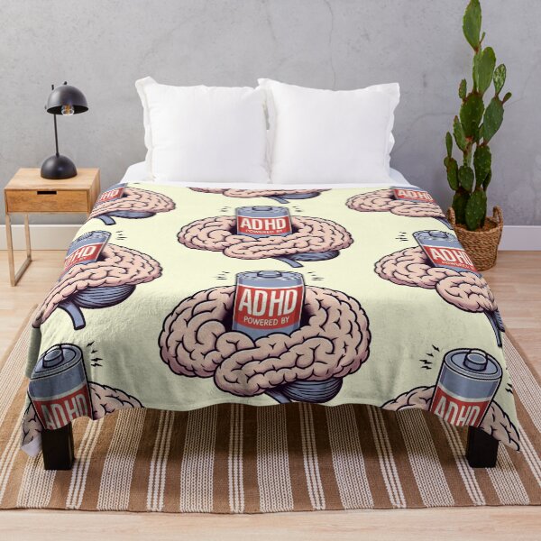 Item preview, Powered by ADHD designed and sold by Vkinsify.