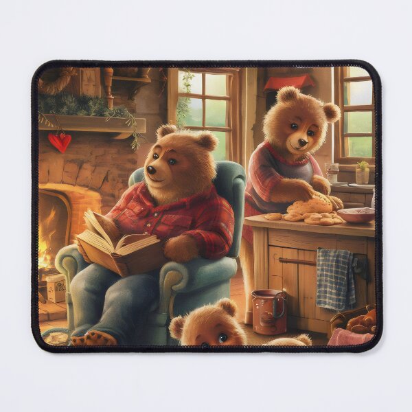 Item preview, A family of teddy bears. designed and sold by MyHappyArtShop.