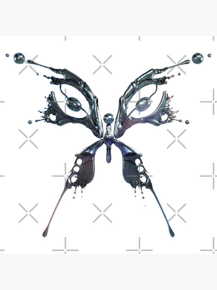 KP6 Butterfly Sticker