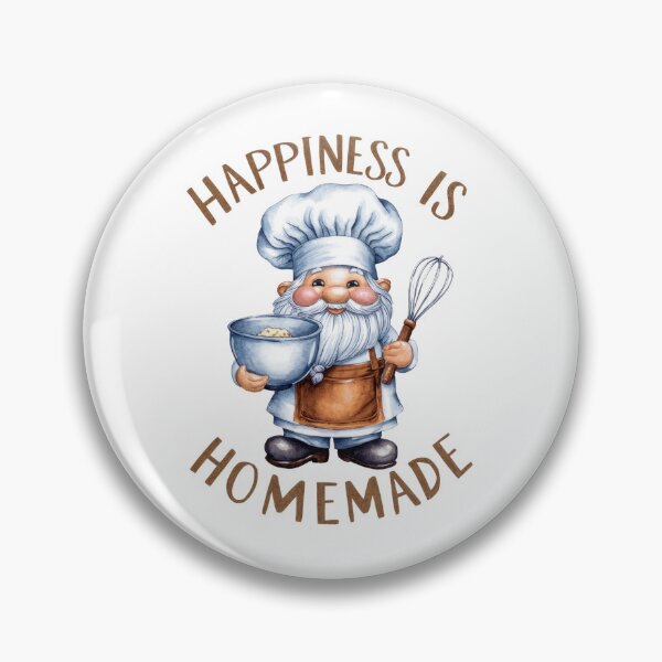 Item preview, Happiness is homemade. Cooking time. gift for cook. love cook designed and sold by CatAndYou.