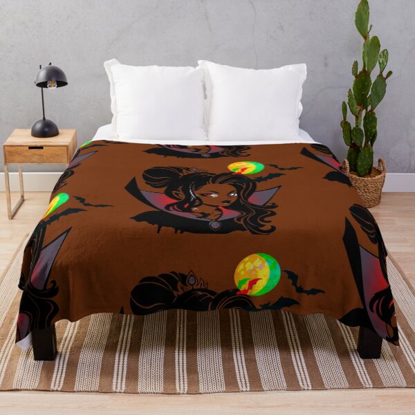Item preview, Witchy women on Halloween with bats flying in the full moon designed and sold by sweetees4u.