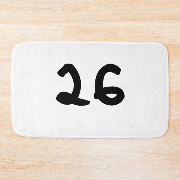 Item preview, 26, twenty-six, black, ninja designed and sold by Numbers-Art.