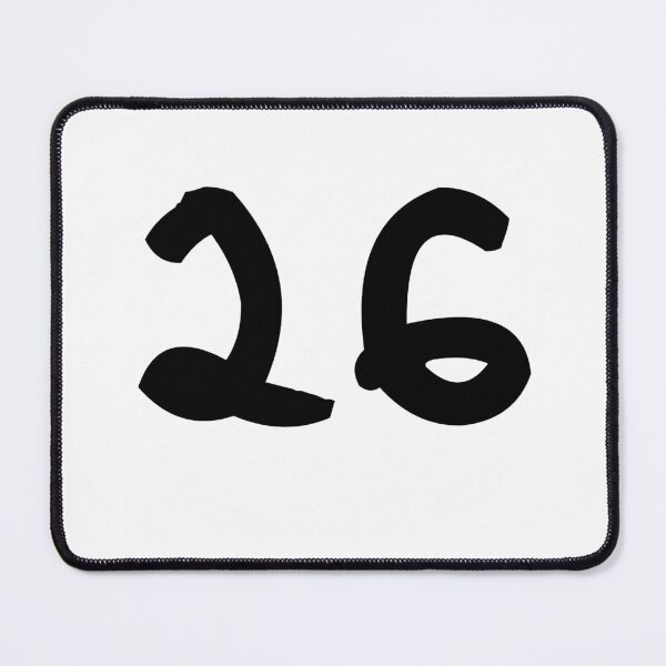 Item preview, 26, twenty-six, black, ninja designed and sold by Numbers-Art.